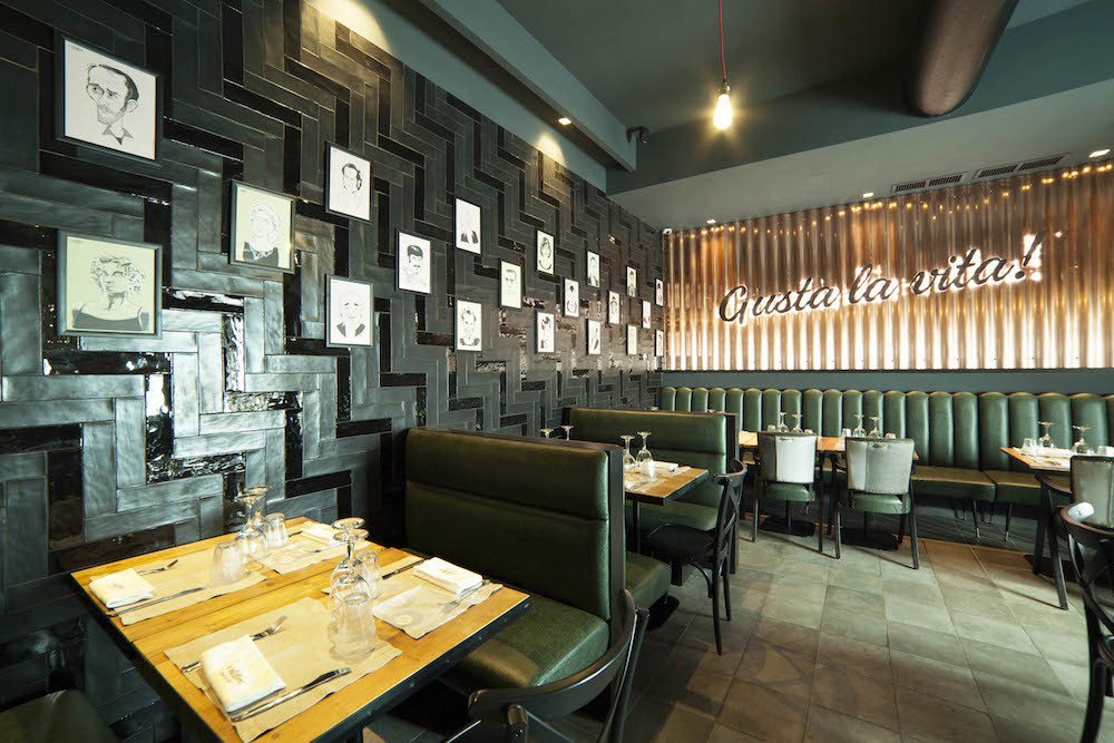 interno del ristorante i vitelloni