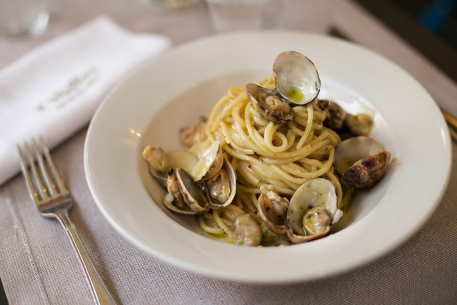 Spaghetti Vongole e Bottarga di Carloforte