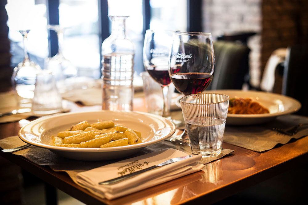 Carbonara e Amatriciana de I Vitelloni